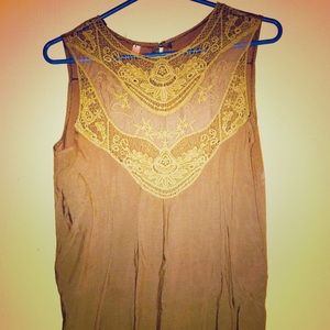 Tank Top with Lace